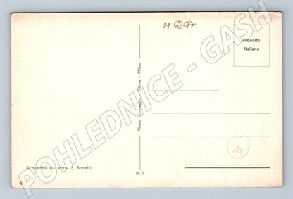 Pohlednice Itálie akvarel S. Bonelli (M6297)