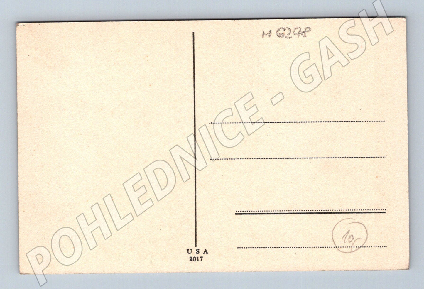 Pohlednice venkovská krajina idyla (M6298)