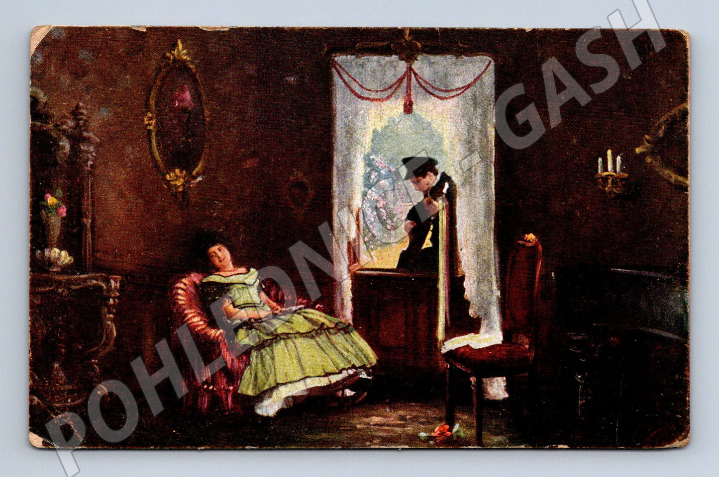 Pohlednice Píseň lásky 1919 (M6303)