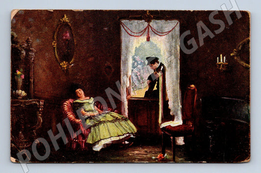 Pohlednice Píseň lásky 1919 (M6303)