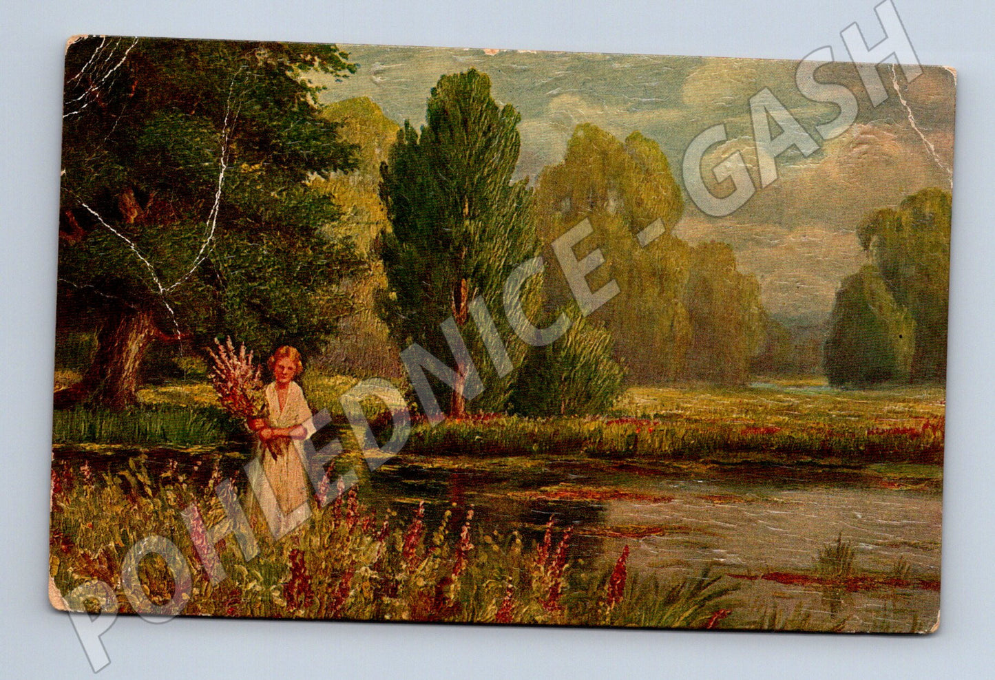 Pohlednice Walter Hoy Nad stawem (M6309)