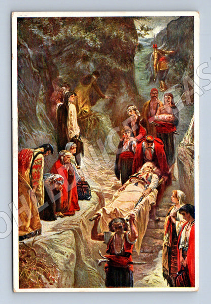 Pohlednice Čermák Raněný Černohorec (M6311)