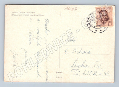 Pohlednice Čermák Dalmatinská svatba (M6316)