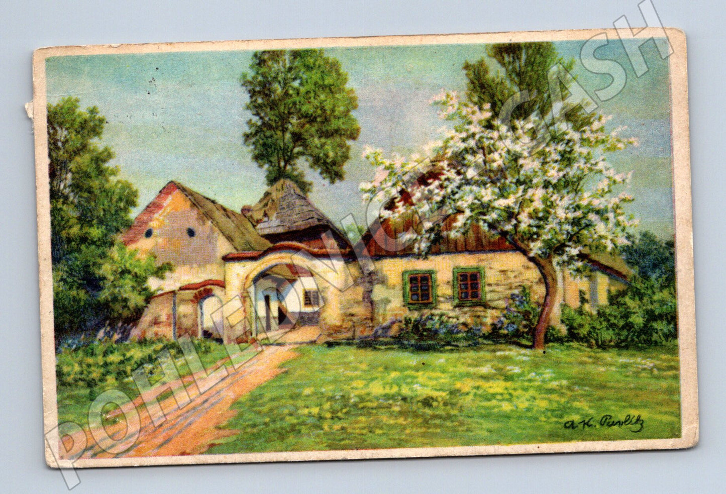 Pohlednice Jaro na venkově 1934 Pavlík (M6318)