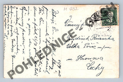 Pohlednice Železný Brod noční výstava 1930 (M632)