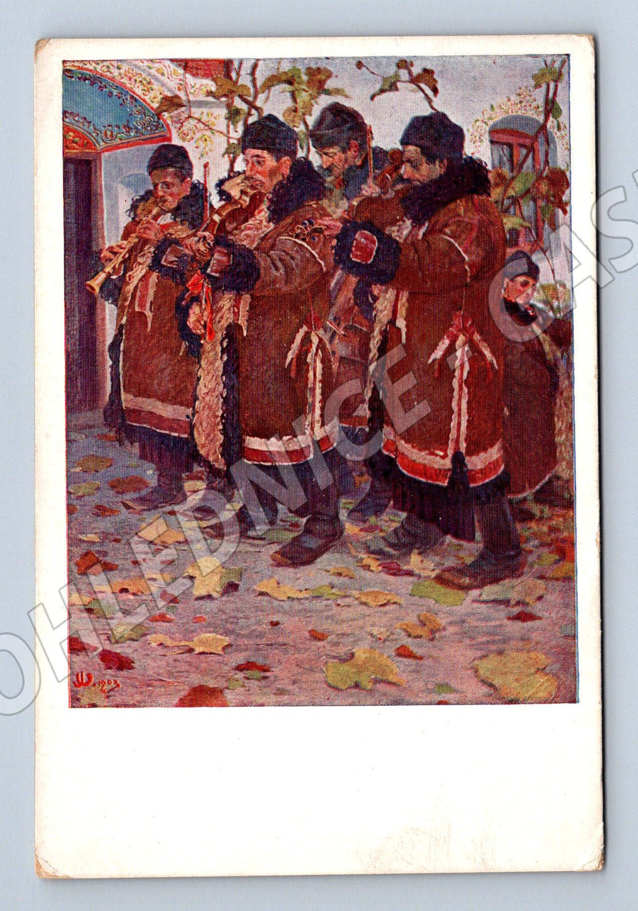 Pohlednice Joža Uprka Hudci (M6321)