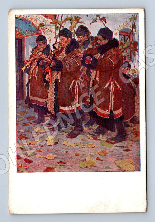 Pohlednice Joža Uprka Hudci (M6321)