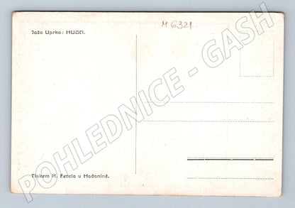Pohlednice Joža Uprka Hudci (M6321)