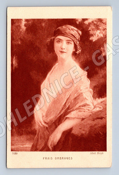 Pohlednice Abel Boyé Frais Ombrages (M6325)