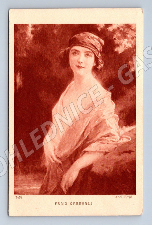 Pohlednice Abel Boyé Frais Ombrages (M6325)