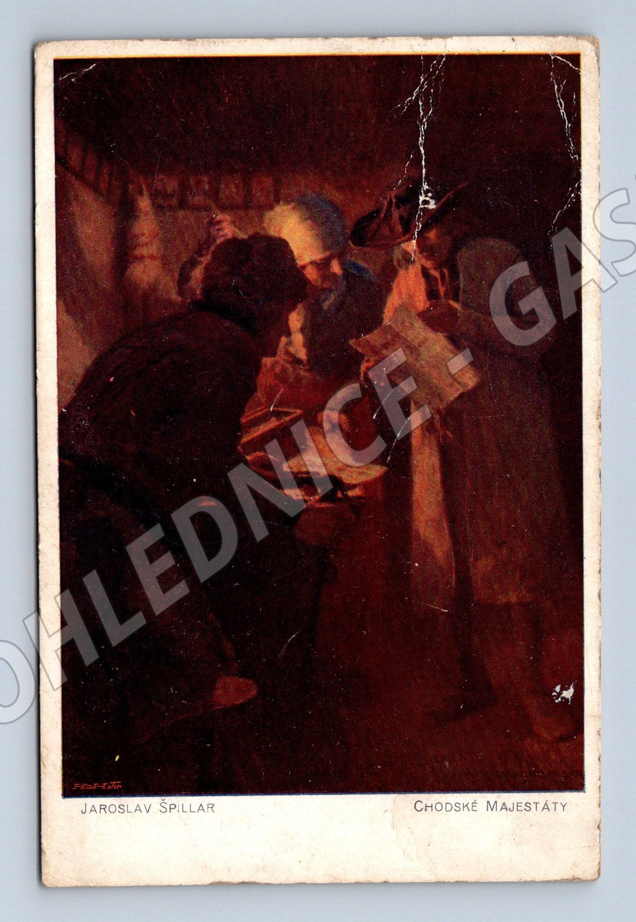 Pohlednice Špillar Chodské majetáty (M6327)