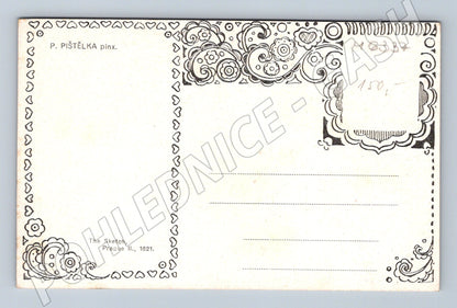 Pohlednice vesnická slavnost Pištělka (M6337)