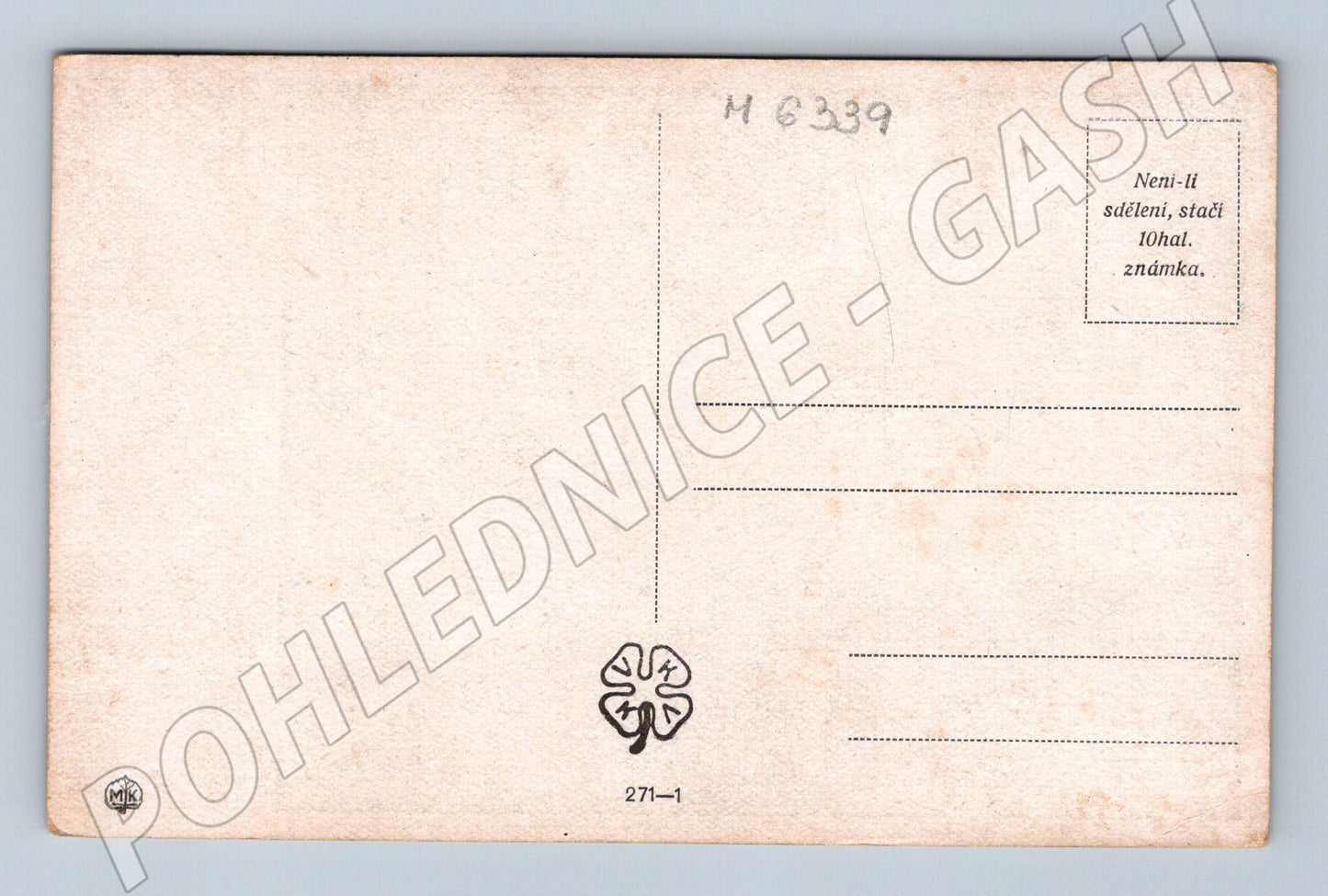 Pohlednice Muttich Naděje portrét ženy (M6339)