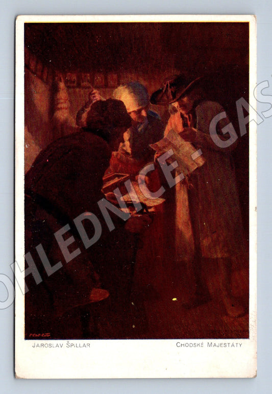Pohlednice Špillar Chodské majestáty (M6344)