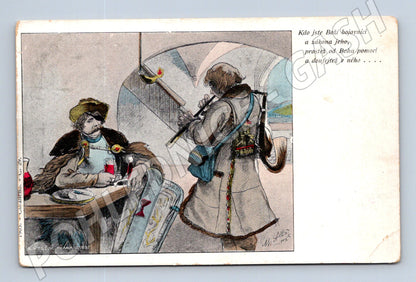 Pohlednice Z českých dějin Mikoláš Aleš (M6346)