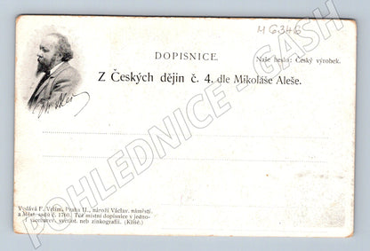 Pohlednice Z českých dějin Mikoláš Aleš (M6346)