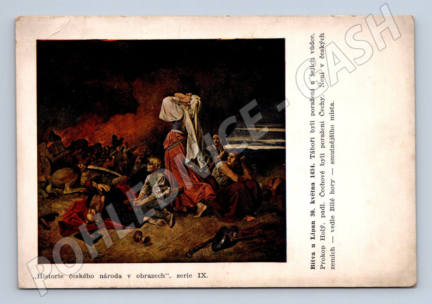 Pohlednice Bitva u Lipan 1434 (M6347)