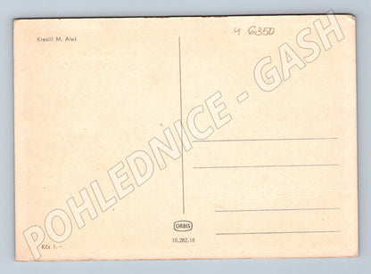 Pohlednice Aleš Svatá Markyta Orbis (M6350)