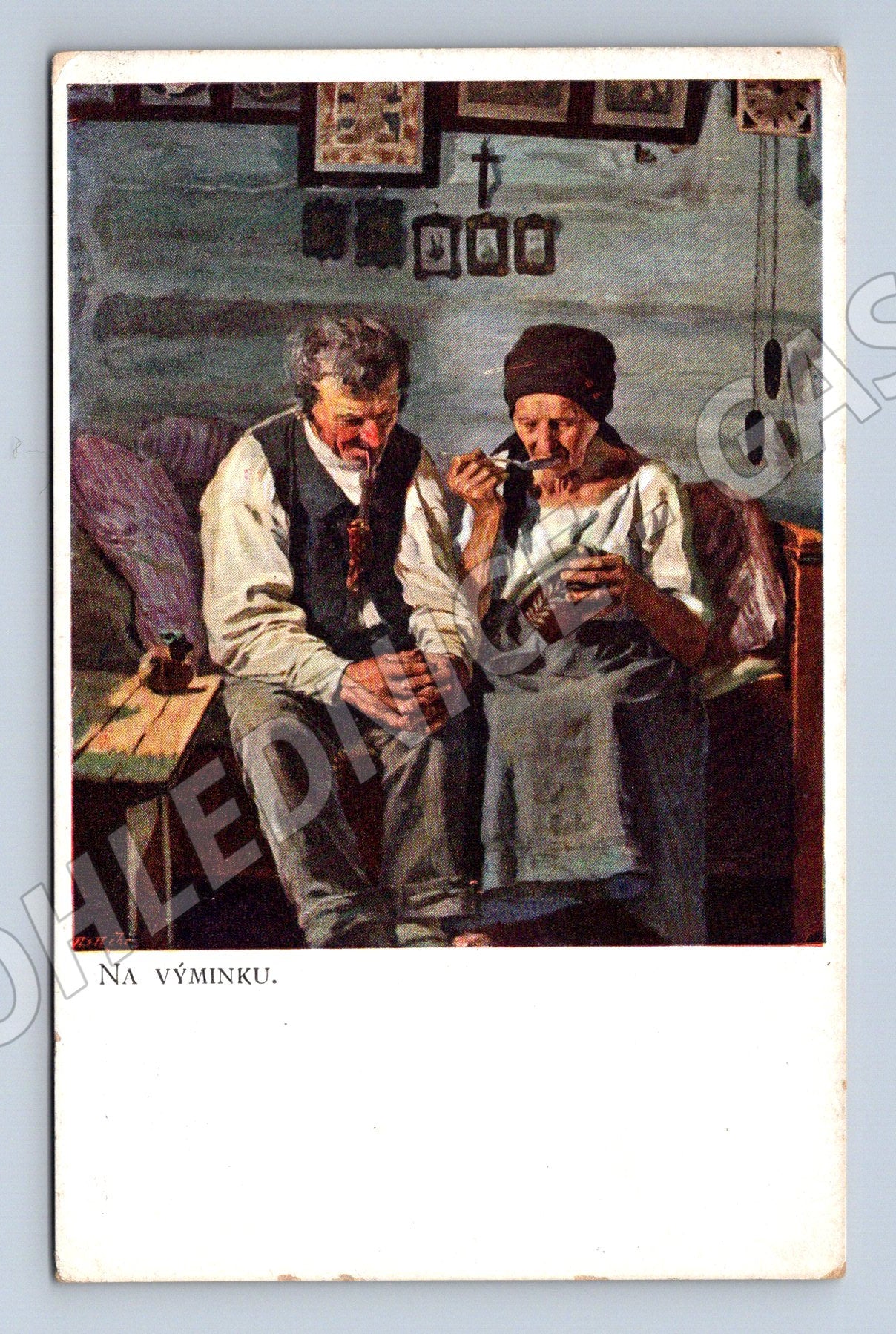 Pohlednice Špillar Na výminku Chodsko (M6353)