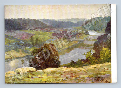 Pohlednice Otakar Lebeda Na Lužnici Orbis (M6356)