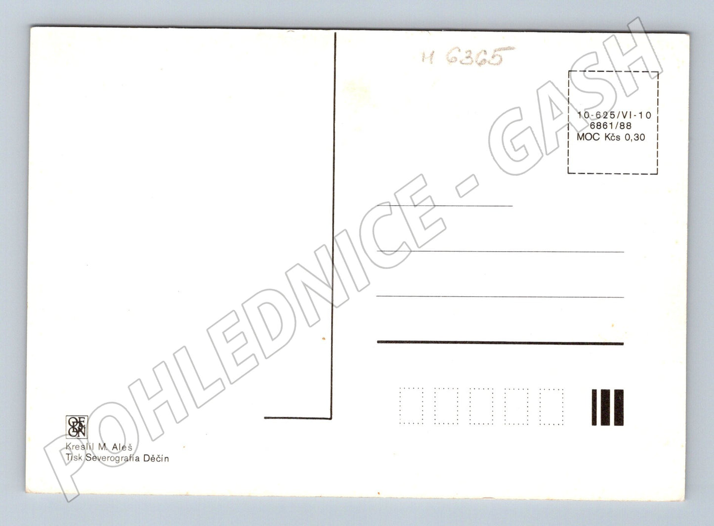 Pohlednice Mikoláš Aleš kůň Severografie (M6365)