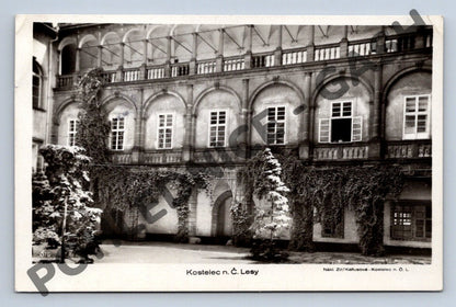 Pohlednice Kostelec nad Černými lesy historická (M637)