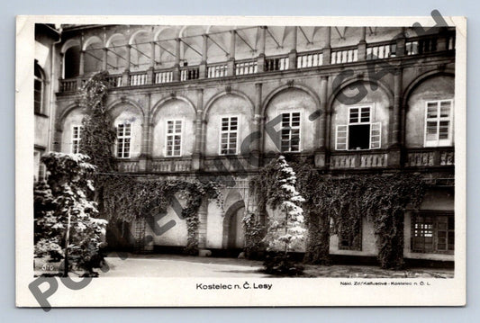 Pohlednice Kostelec nad Černými lesy historická (M637)