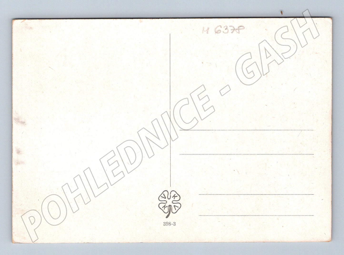 Pohlednice venkovská chalupa jaro barevná (M6378)