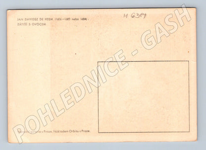 Pohlednice Jan Davidsz de Heem zátiší s ovocem (M6381)