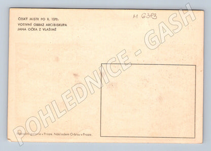 Pohlednice Jan Očko z Vlašimi votivní obraz (M6383)