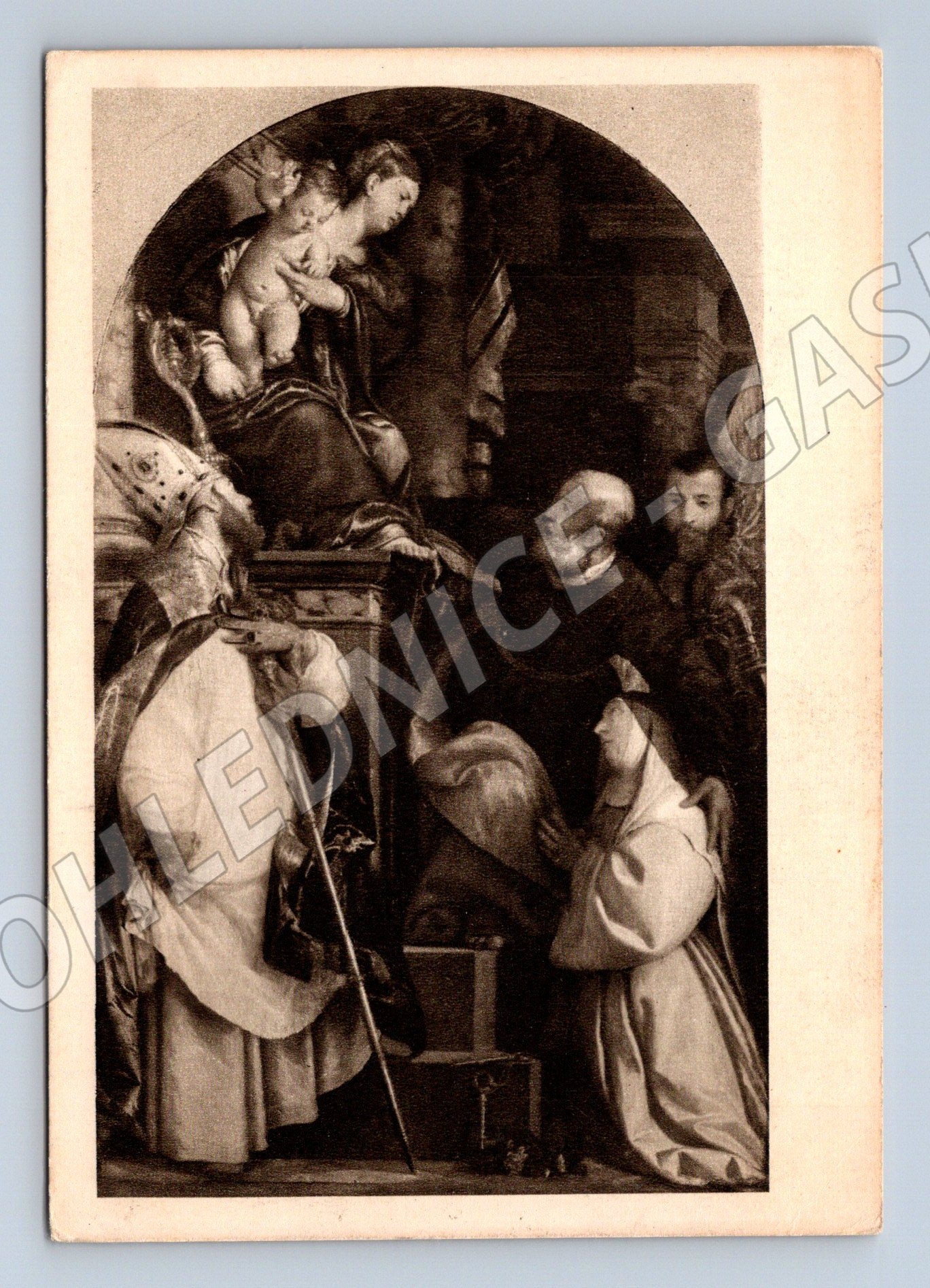 Pohlednice Giulio Campi P. Maria s Ježíškem (M6387)