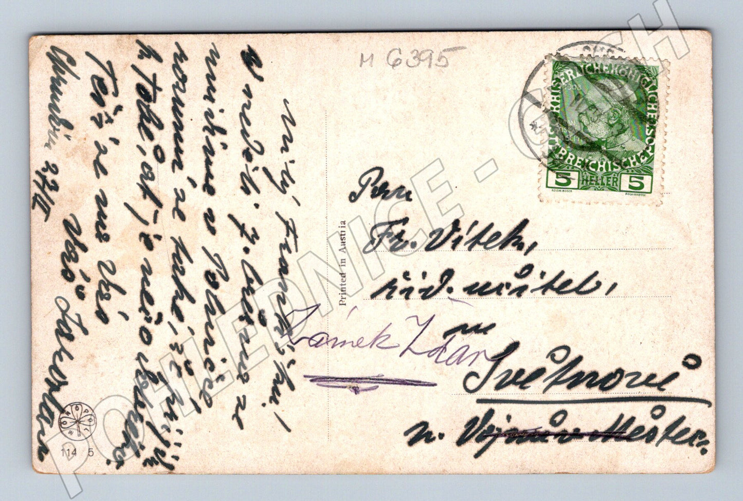 Pohlednice venkovský mlýn u řeky ČSR (M6395)