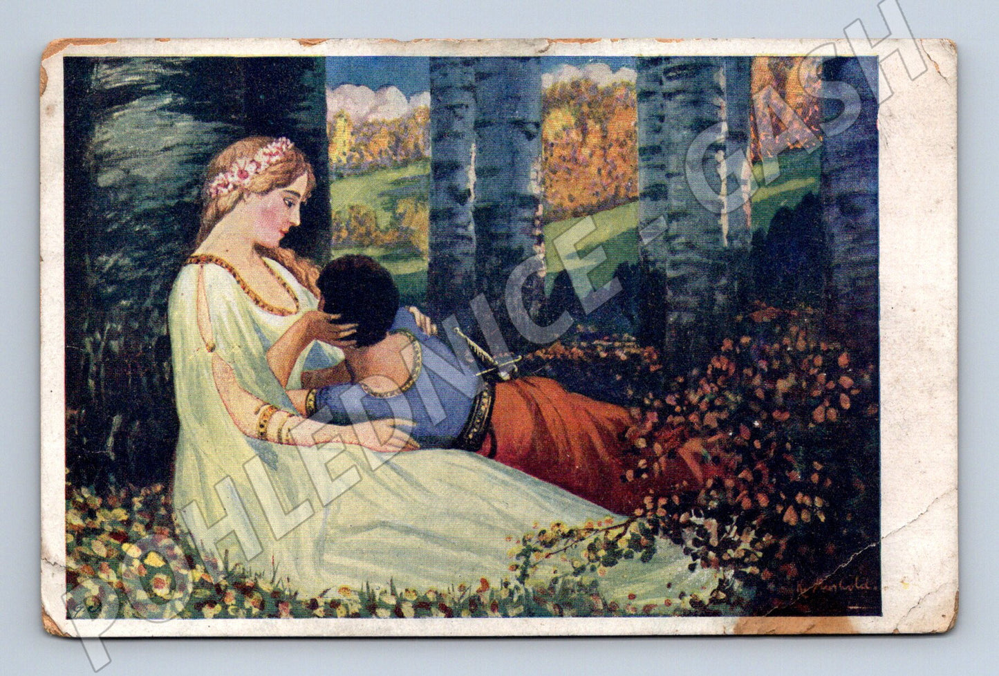 Pohlednice K. Marhold Jako v pohádce (M6415)