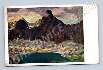 Pohlednice Zelené pleso Tatry 1932 (M6428)