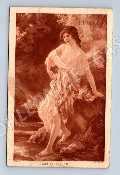 Pohlednice Sur le torrent H. Boya 1923 (M6444)