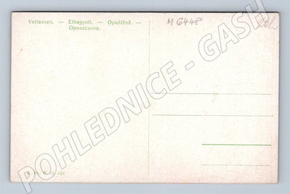 Pohlednice Opuštěná žena v krajině (M6448)