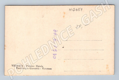 Pohlednice Veronese Vecchiaia e Gioventù (M6451)