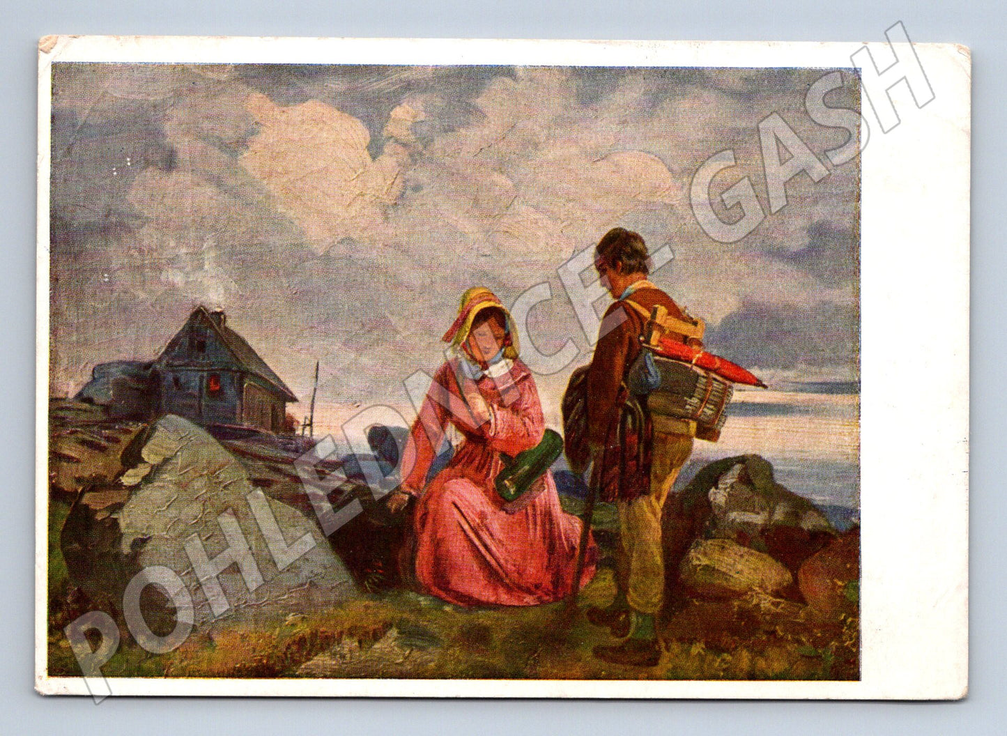 Pohlednice slovenský venkov 1965 (M6453)