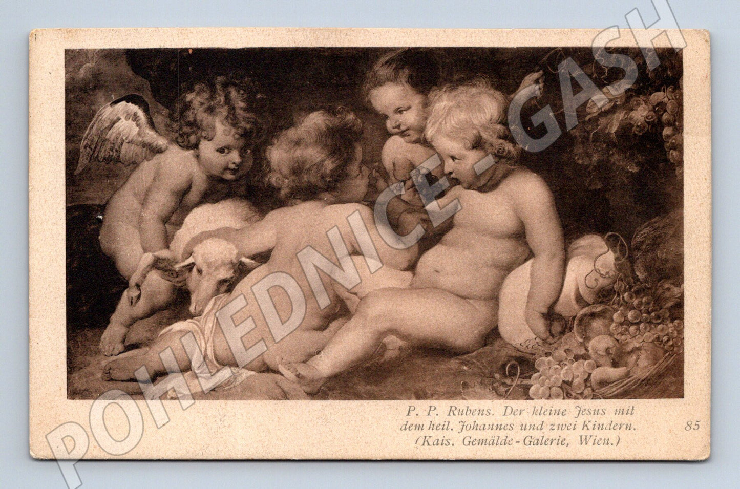 Pohlednice Rubens Der kleine Jesus 1916 (M6455)