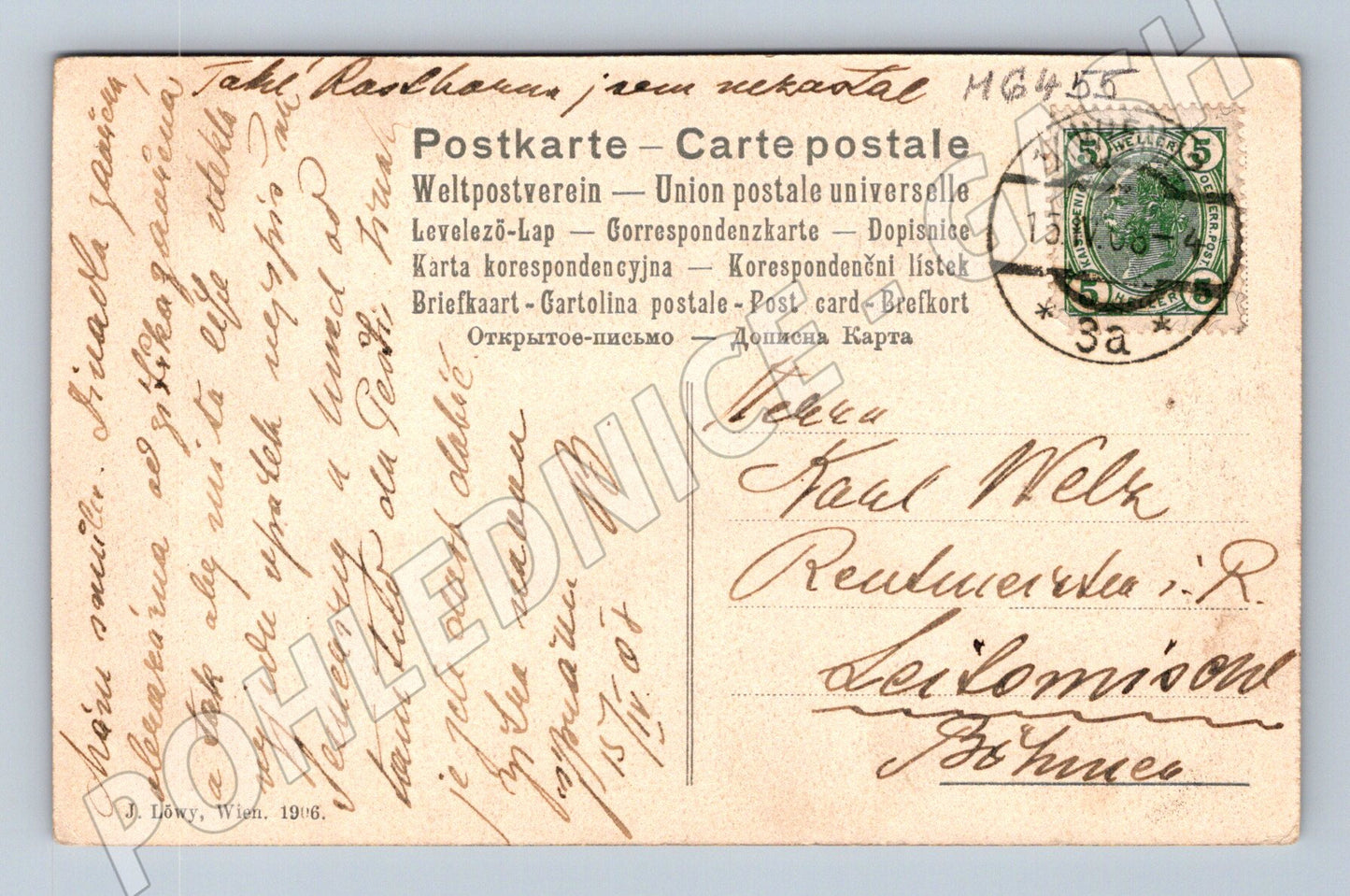 Pohlednice Rubens Der kleine Jesus 1916 (M6455)