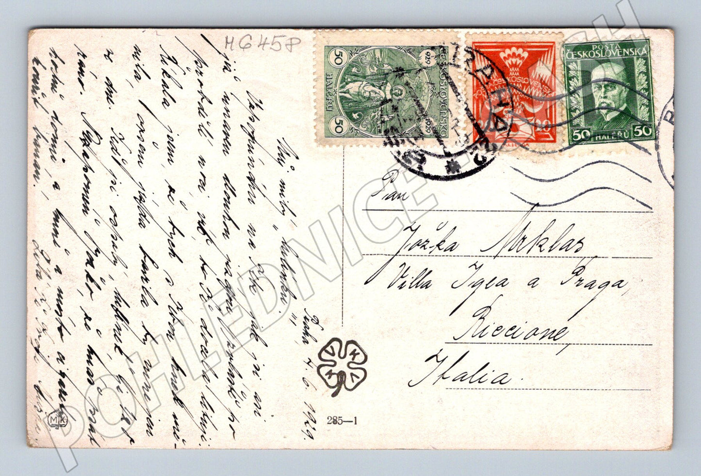 Pohlednice Šetelík Nálady ČSR (M6458)