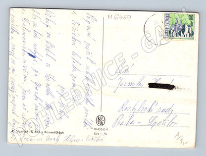 Pohlednice Slavíček U nás v Kameničkách (M6459)