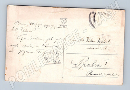 Pohlednice Slavíček Letná v Praze (M6460)