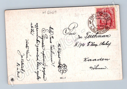 Pohlednice Dítě jihu Josef Ženišek (M6461)