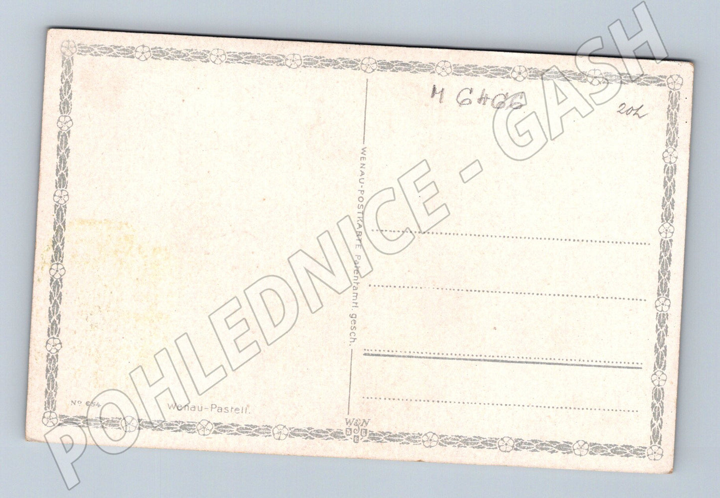 Pohlednice Wenau Pastell venkovská idyla (M6466)