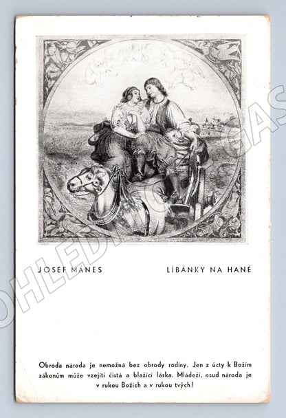 Pohlednice Josef Mánes Líbánky na Hané (M6469)