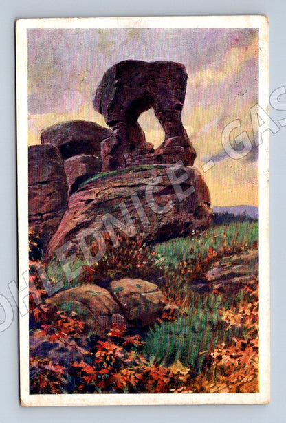 Pohlednice Rotštejn Český ráj 1936 (M6483)