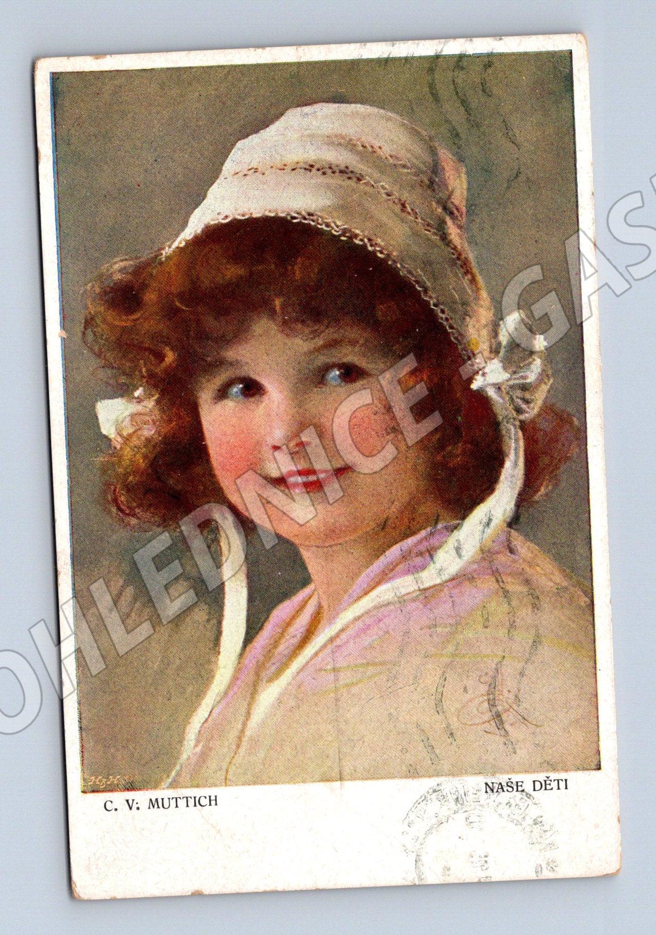 Pohlednice Naše děti C. V. Muttich 1910 (M6484)