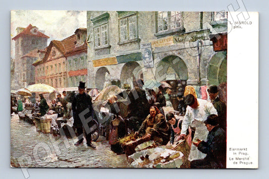 Pohlednice Praha Eiermarkt L. MÁROLD (M6486)