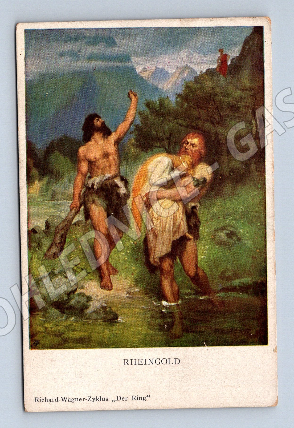 Pohlednice Rheingold Wagner Munk Wien (M6488)